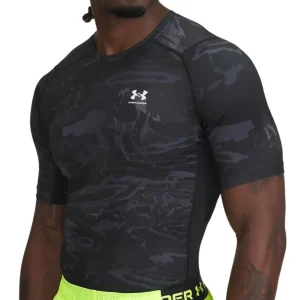 Ua Hg Armour Printed Ss - Black