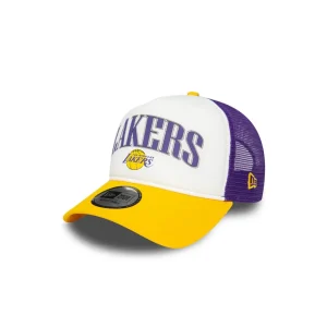 Cappellino Trucker E-Frame LA Lakers NBA - Retro Viola