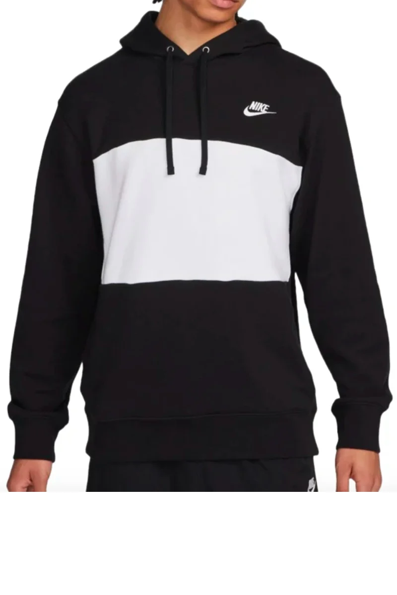 Nike Club Fleece+ Men’s French – Black White