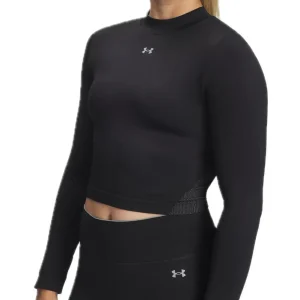 Ua Vanish Seamless Ls - Black