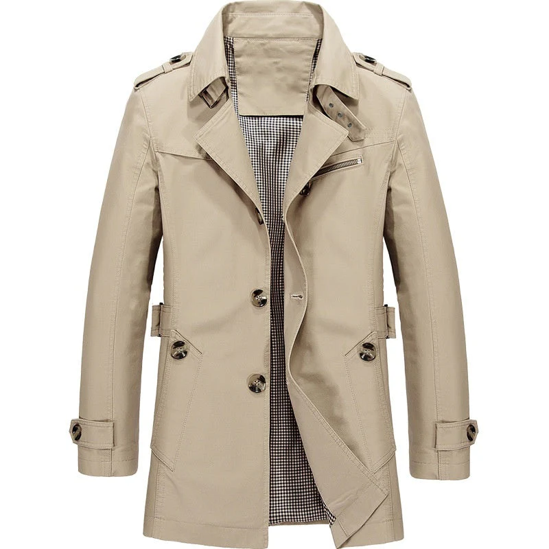 Enzo – Giacca Windbreaker con Fodera in Pile
