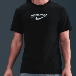 M Nk Df Tee Nike Pro Training - Black