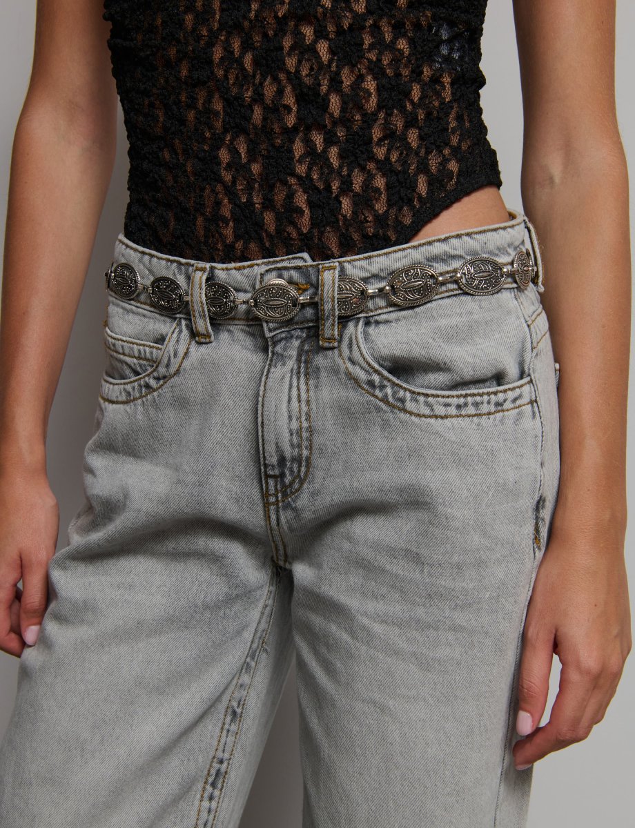 Cintura a catena boho