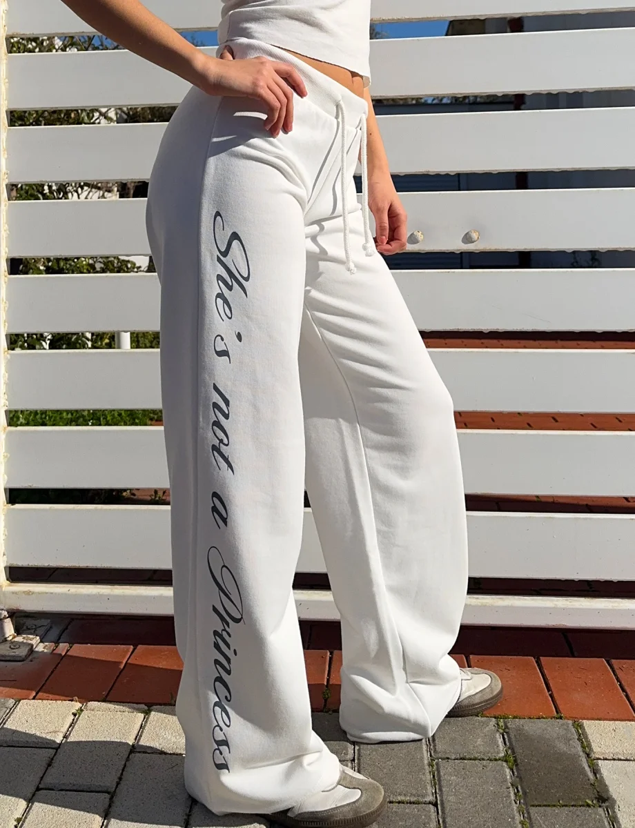Pantalone tuta stampato