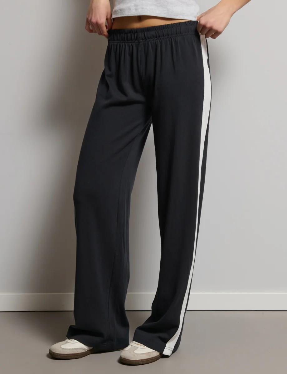 Pantalone tuta wide