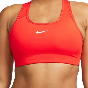 Nike Swoosh Women's Medium Support - Picante Red/Bianco