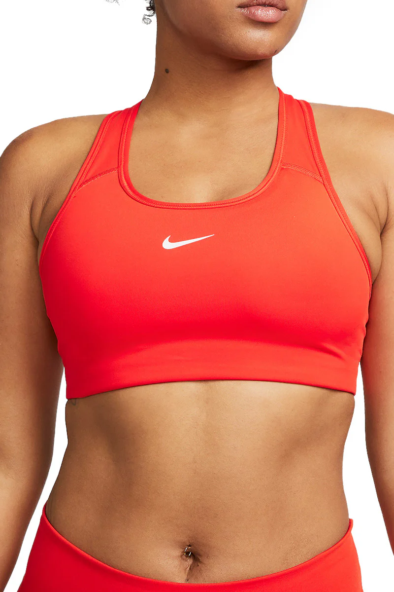 Nike Swoosh Women’s Medium Support – Picante Red/Bianco