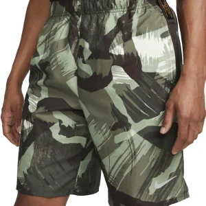 Nike Dri-Fit Challenger Men's 9" Un - Oil Green/Velvet Brown