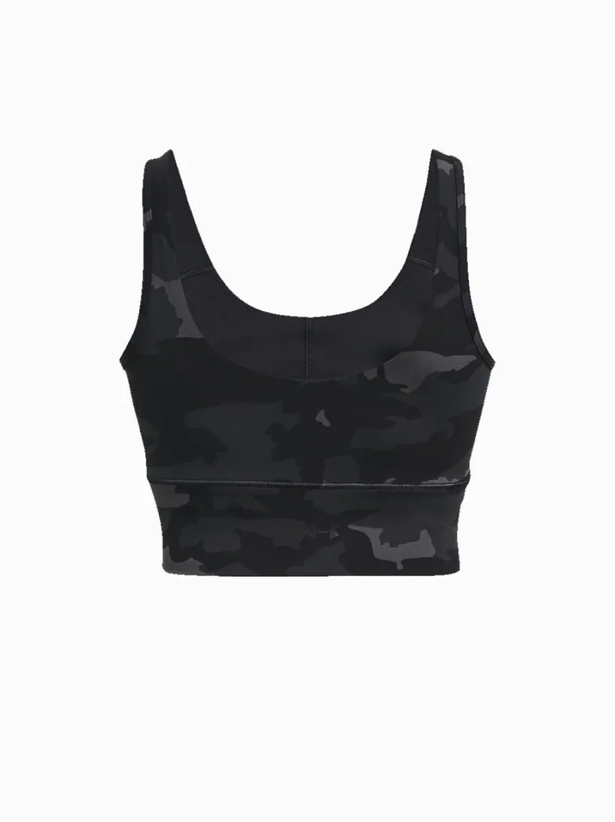 Meridian Fitted Croptank Print - Carbon - immagine 3